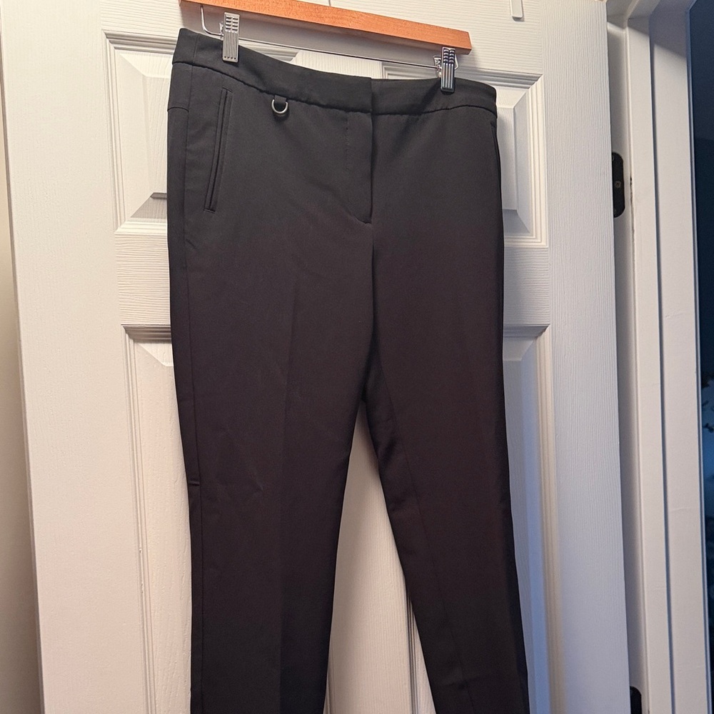 Adriana Papell Black Slim Dress Pants